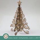 DŘEVĚNÝ VÁNOČNÍ STROMEK - Christmas Tree 7