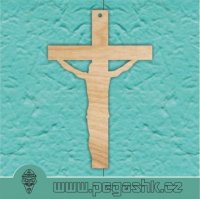 Dřevěný kříž - Crucification 20 cm