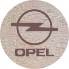DŘEVĚNÝ PIVNÍ TÁCEK - Opel