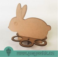 VELIKONOCE STOJÁNEK - Bunny Easter Egg Holder 3