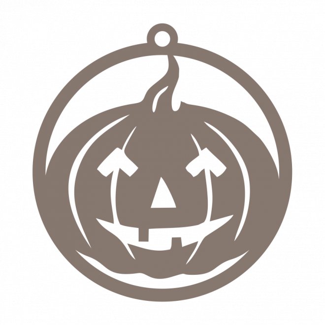 Dřevěná ozdoba Halloween 19 cm - Kliknutím na obrázek zavřete
