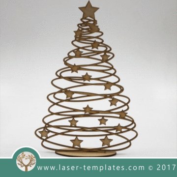 DŘEVĚNÝ VÁNOČNÍ STROMEK - Abstract Christmas Tree - Kliknutím na obrázek zavřete