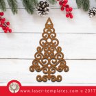 DŘEVĚNÝ VÁNOČNÍ STROMEK - Christmas Twirl Tree