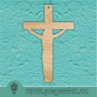 Dřevěný kříž - Crucification 30 cm