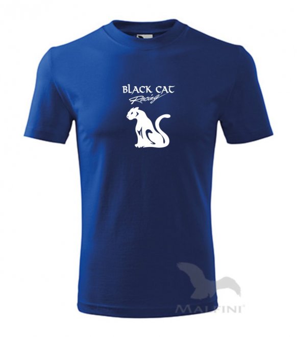 Tričko - Black cat racing - Kliknutím na obrázek zavřete