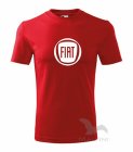 Tričko FIAT - červená