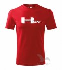 Tričko HUMMER EV - červená