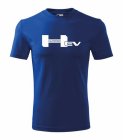 Tričko HUMMER EV - modrá