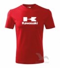 Tričko KAWASAKI - červená