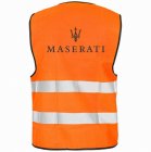 Reflexní bezpečnostní vesta MASERATI oranžová