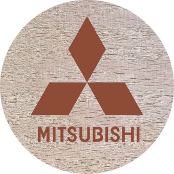 DŘEVĚNÝ PIVNÍ TÁCEK - MITSHUBISHI - Kliknutím na obrázek zavřete
