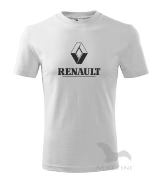 Tričko RENAULT - bílá - Kliknutím na obrázek zavřete