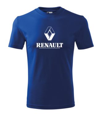 Tričko RENAULT - modrá - Kliknutím na obrázek zavřete