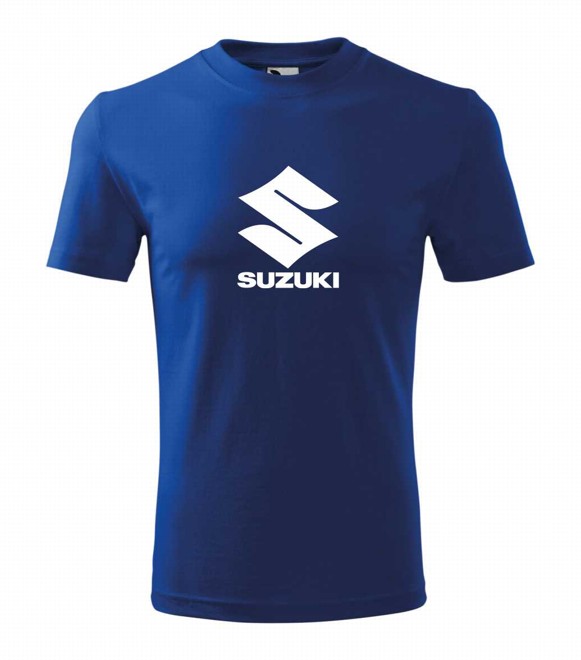 Tričko SUZUKI - modrá - Kliknutím na obrázek zavřete